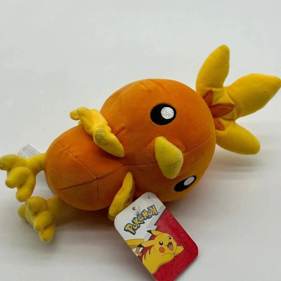 Torchic POKEMON Nintendo Jazwares Plush 8" 2022 Stuffed Animal Pocket Monster - Picture 1 of 5